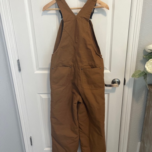 Carhartt Kids Brown Overalls - Picture 6 of 7